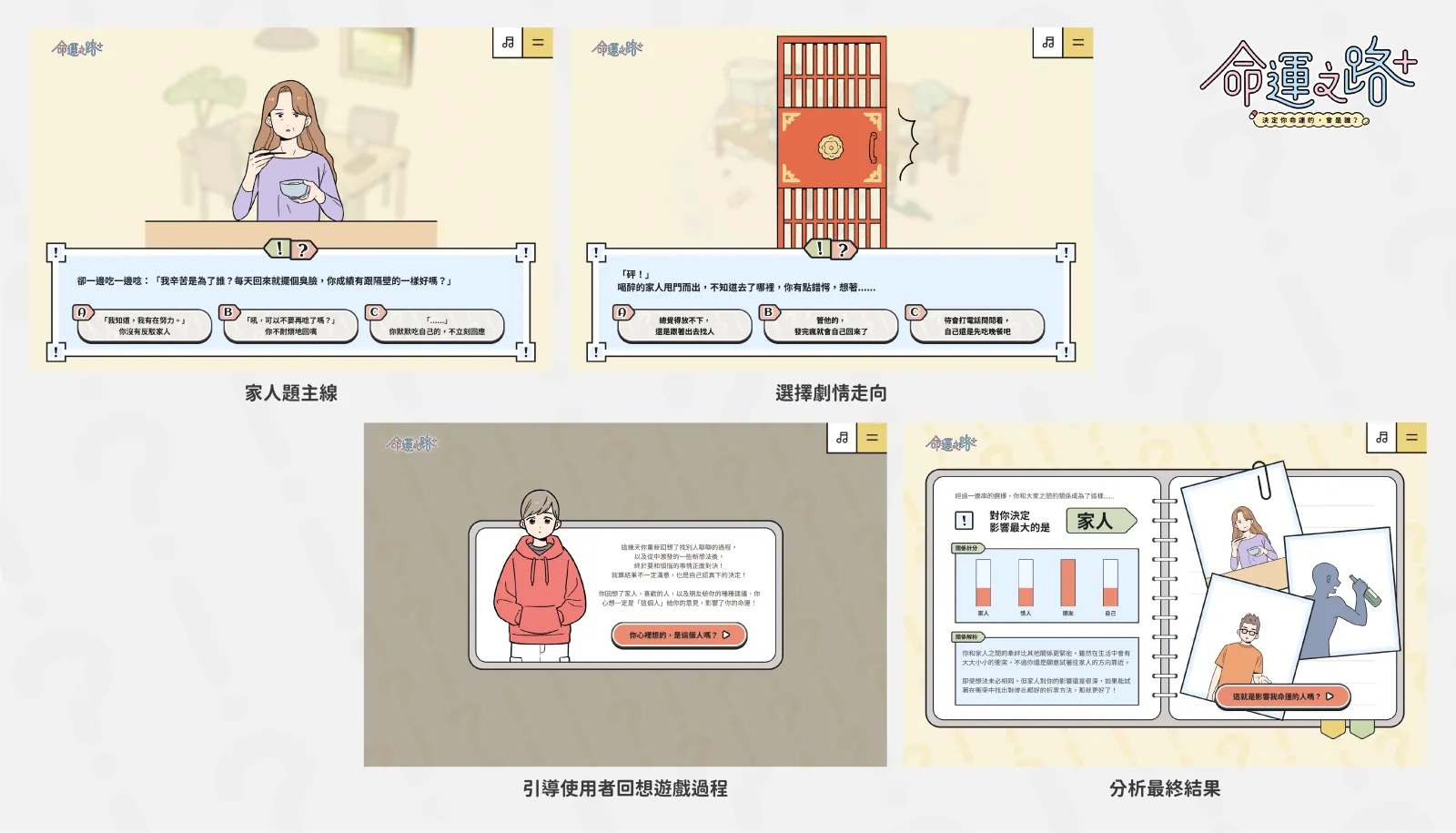《命運之路+》遊戲畫面總覽